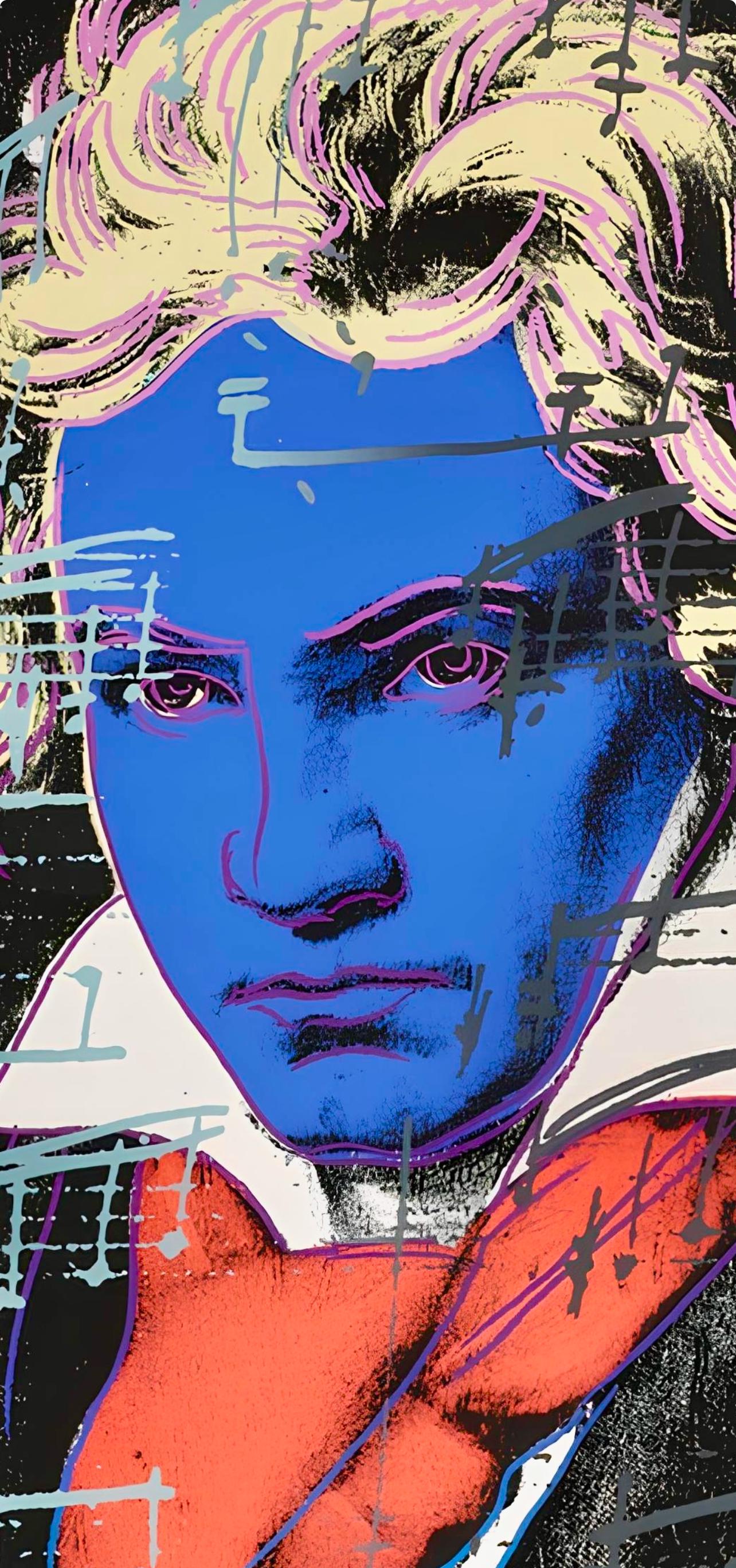 Andy Warhol, Beethoven, N390, Official, Sunday B. Morning, Silkscreen