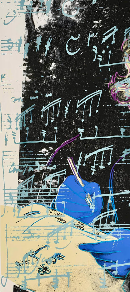 Andy Warhol, Beethoven, N390, Official, Sunday B. Morning, Silkscreen