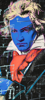 Andy Warhol, Beethoven, N390, Official, Sunday B. Morning, Silkscreen