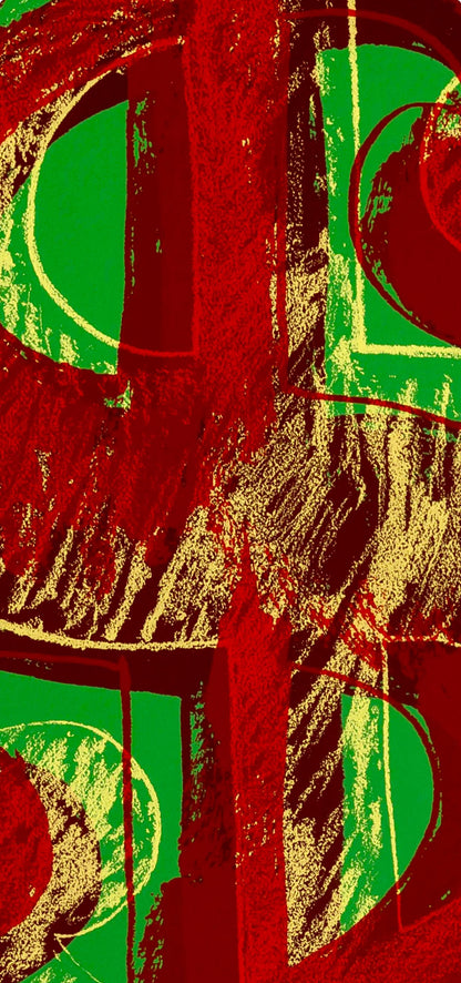 Andy Warhol, Dollar Sign, Green, Official, Sunday B. Morning, Silkscreen