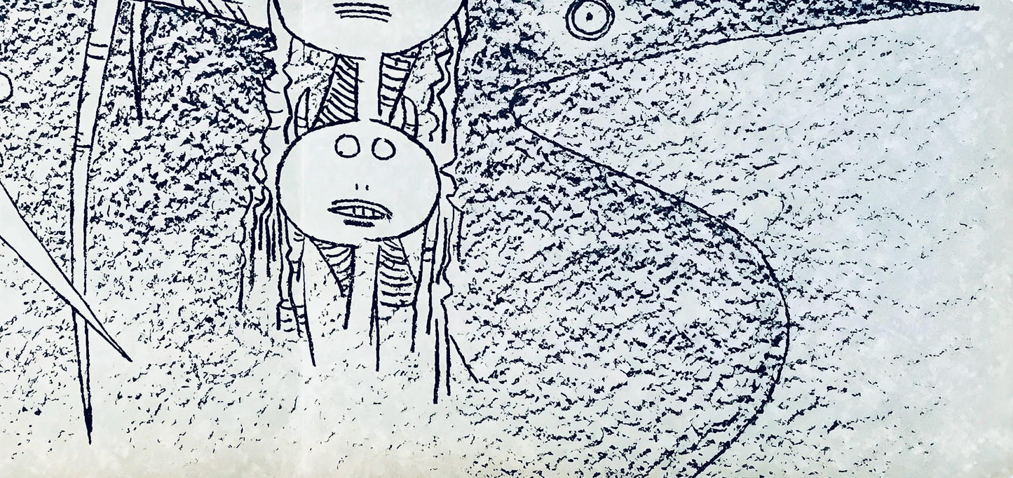 Wifredo Lam ???, Composition, Suites N3, Lithograph