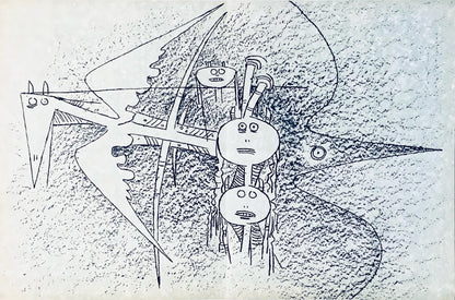 Wifredo Lam ???, Composition, Suites N3, Lithograph
