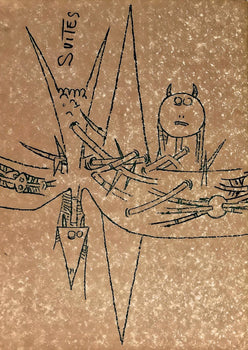 Wifredo Lam ???, Composition, Suites N3, Lithograph