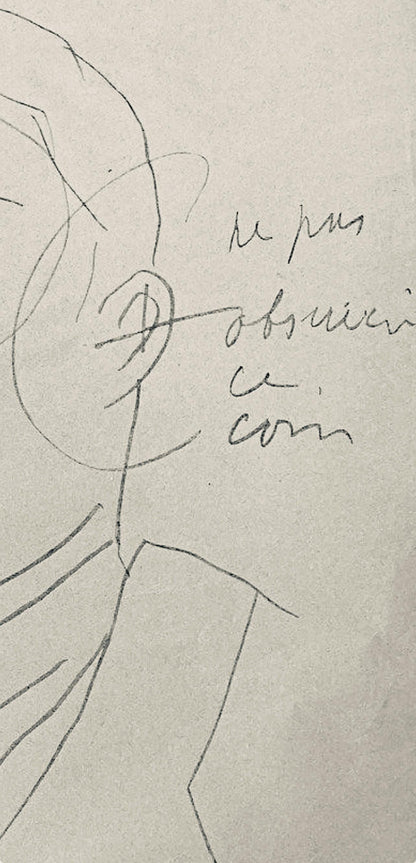 Henri Matisse, Composition, Dessins De Matisse, Hommage N2, Lithograph