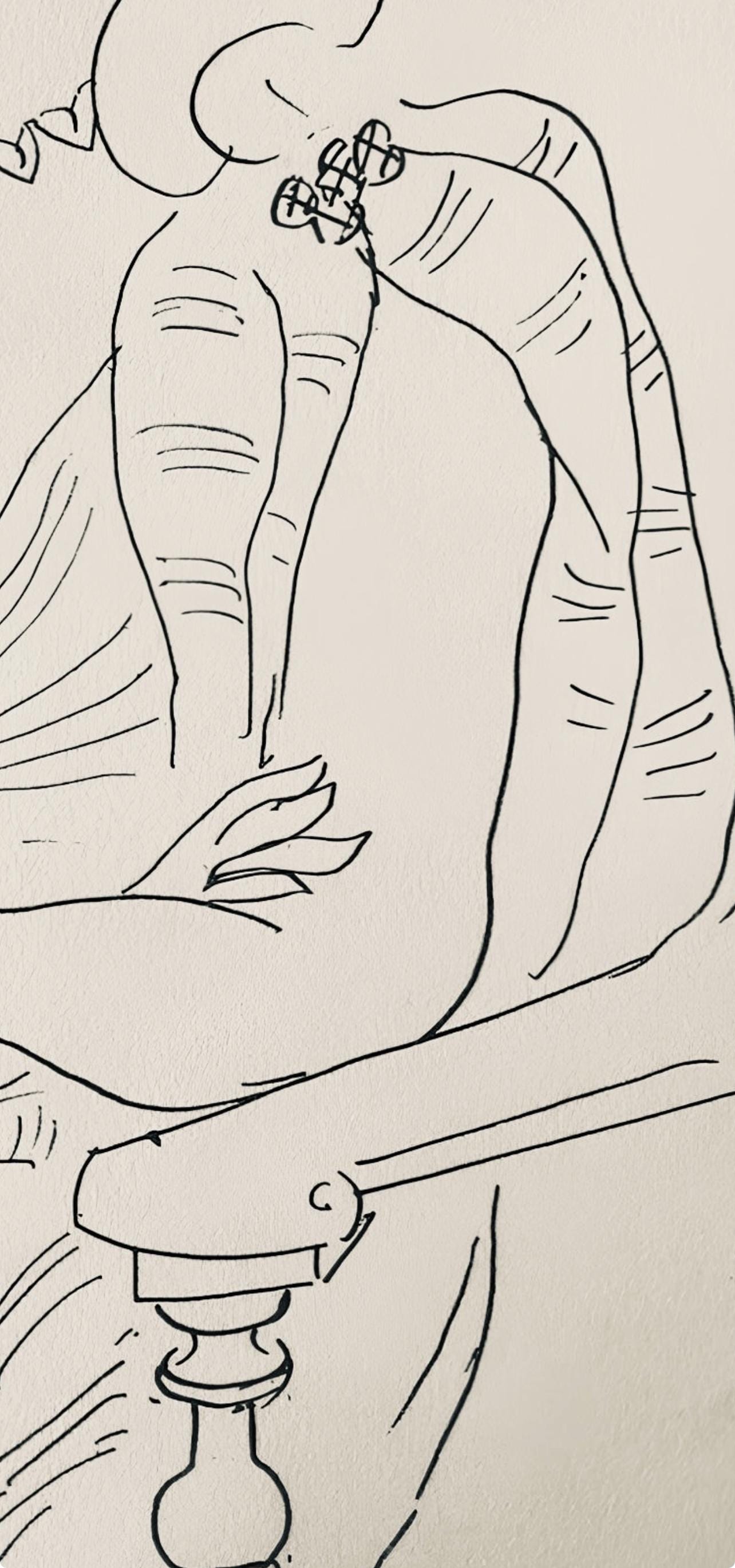 Henri Matisse, Composition, Dessins De Matisse, Hommage N2, Lithograph