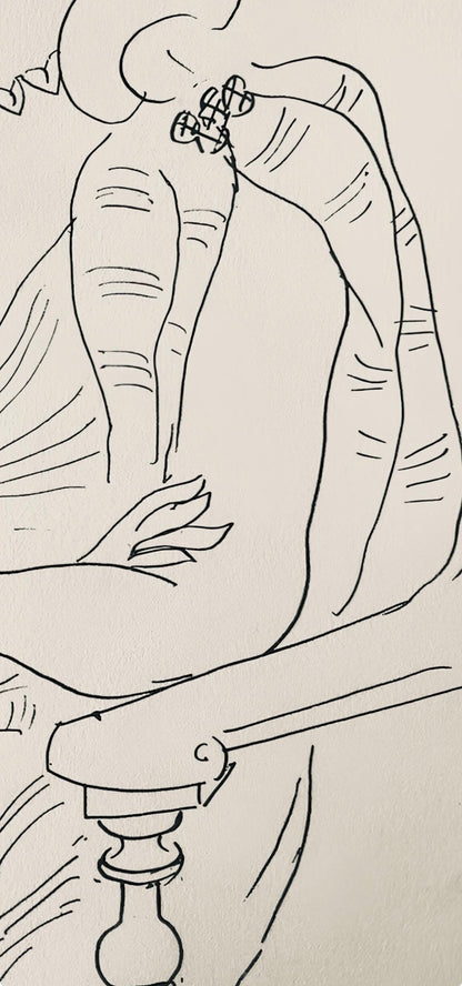 Henri Matisse, Composition, Dessins De Matisse, Hommage N2, Lithograph