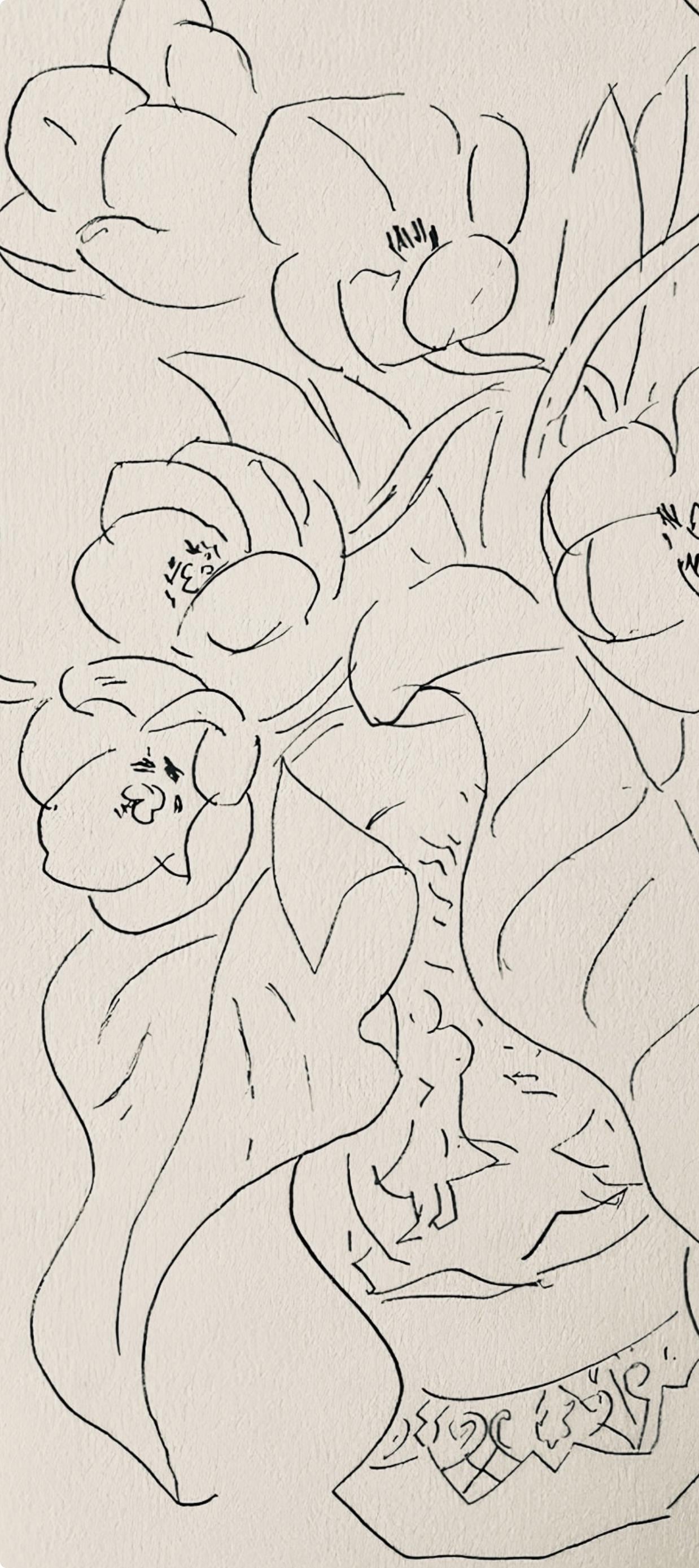 Henri Matisse, Composition, Dessins De Matisse, Hommage N2, Lithograph