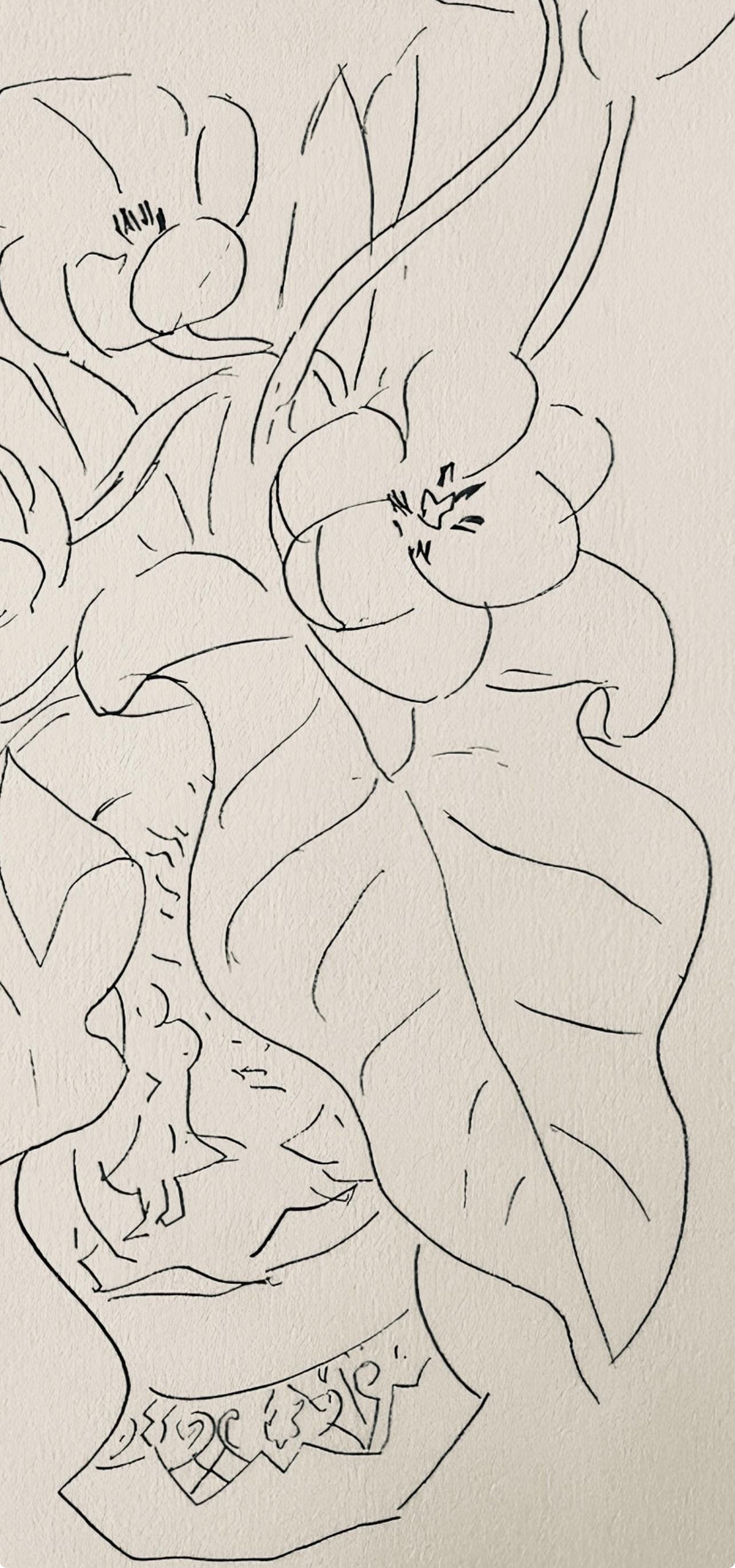 Henri Matisse, Composition, Dessins De Matisse, Hommage N2, Lithograph