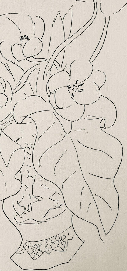 Henri Matisse, Composition, Dessins De Matisse, Hommage N2, Lithograph