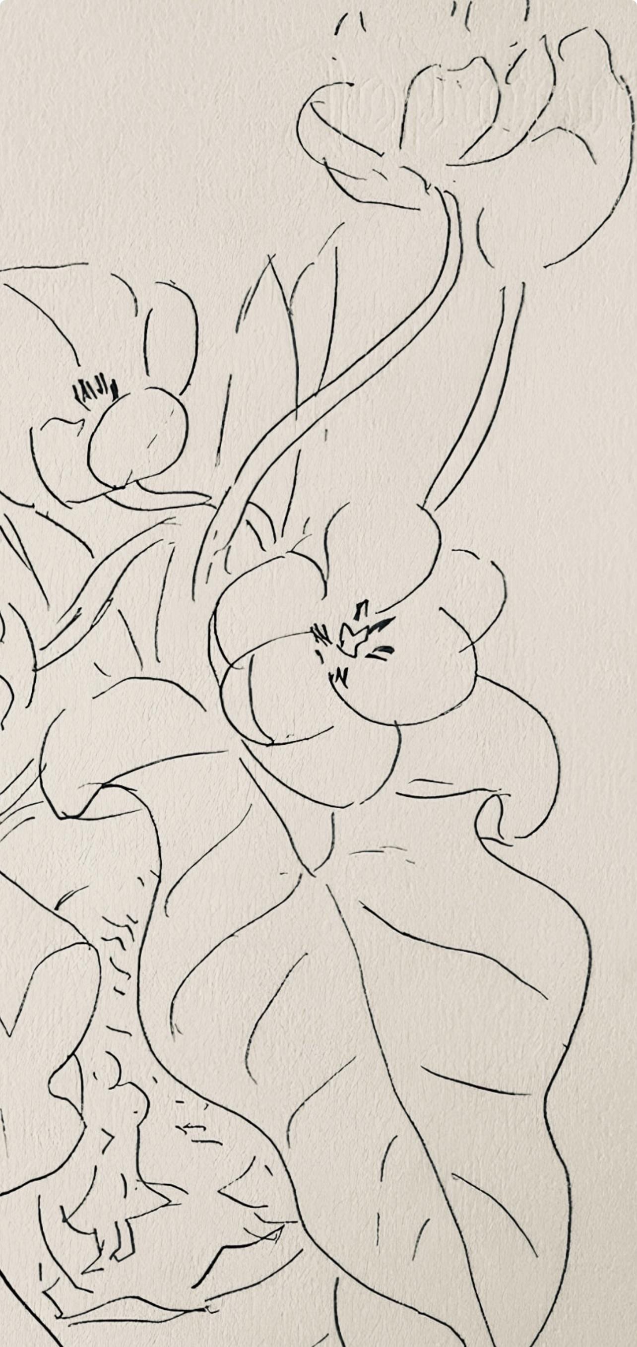 Henri Matisse, Composition, Dessins De Matisse, Hommage N2, Lithograph