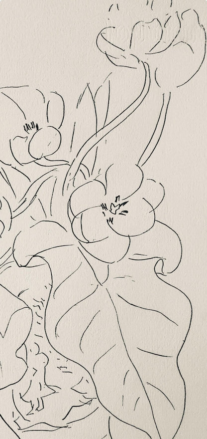 Henri Matisse, Composition, Dessins De Matisse, Hommage N2, Lithograph