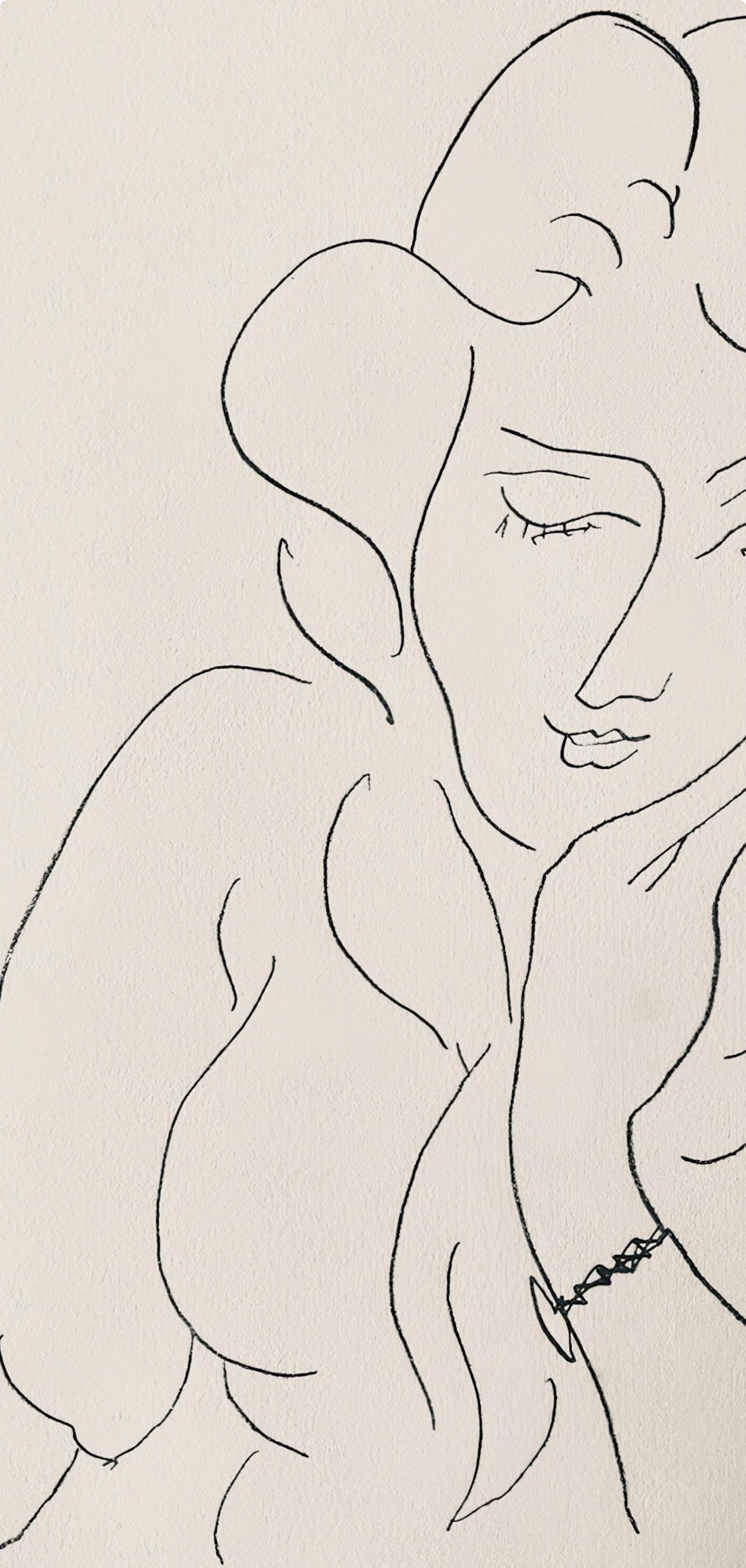 Henri Matisse, Composition, Dessins De Matisse, Hommage N2, Lithograph