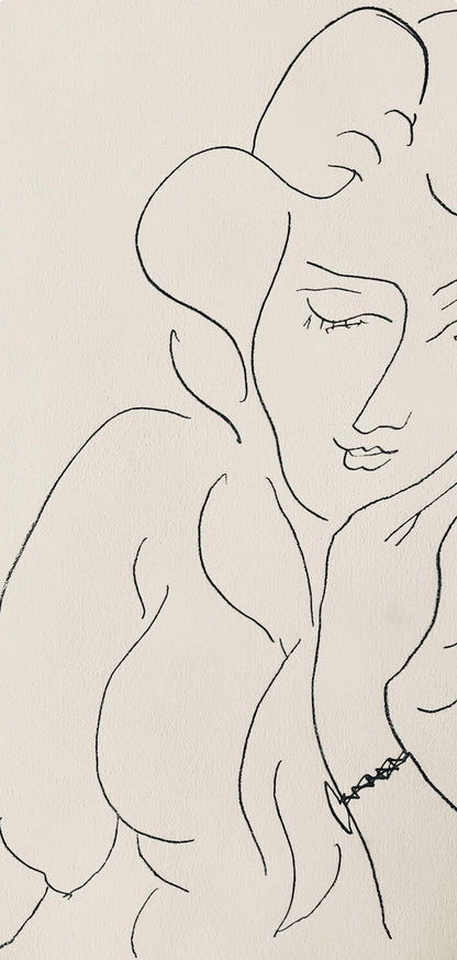 Henri Matisse, Composition, Dessins De Matisse, Hommage N2, Lithograph