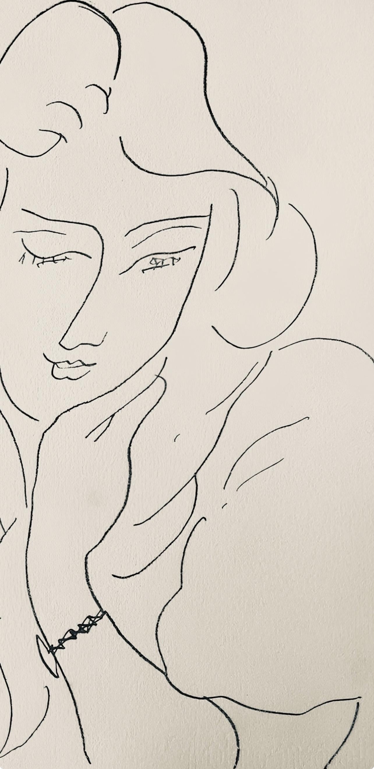 Henri Matisse, Composition, Dessins De Matisse, Hommage N2, Lithograph