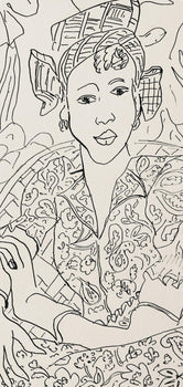 Henri Matisse, Composition, Dessins De Matisse, Hommage N2, Lithograph