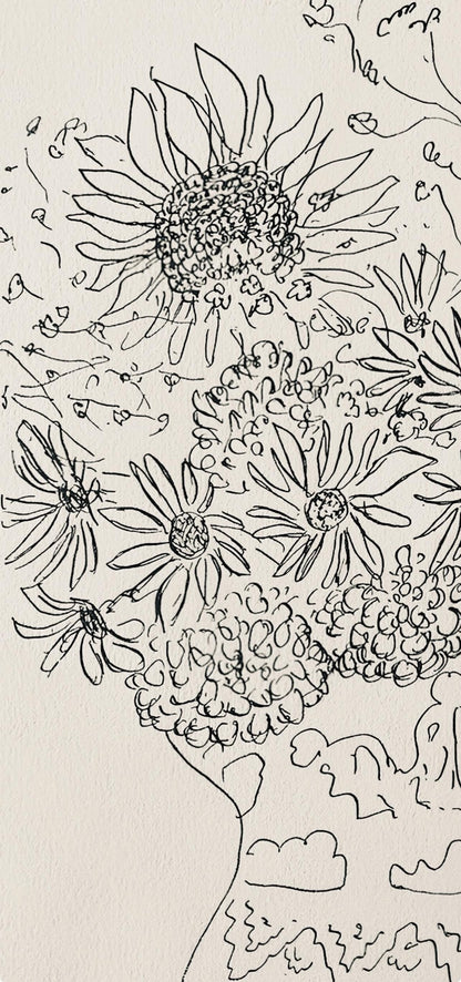Henri Matisse, Composition, Dessins De Matisse, Hommage N2, Lithograph
