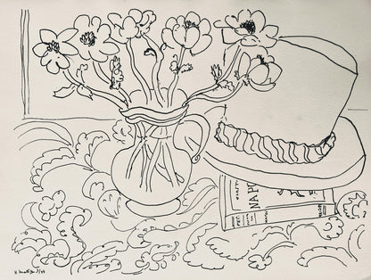 Henri Matisse, Composition, Dessins De Matisse, Hommage N2, Lithograph