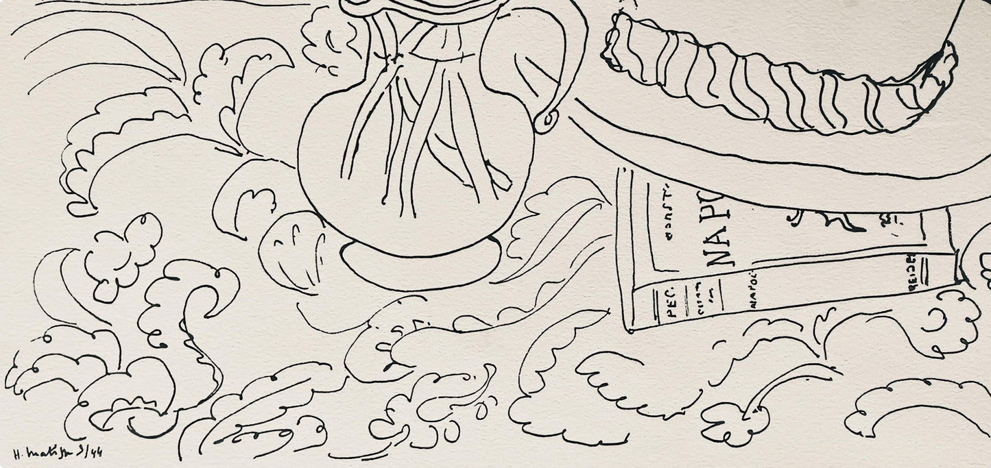 Henri Matisse, Composition, Dessins De Matisse, Hommage N2, Lithograph