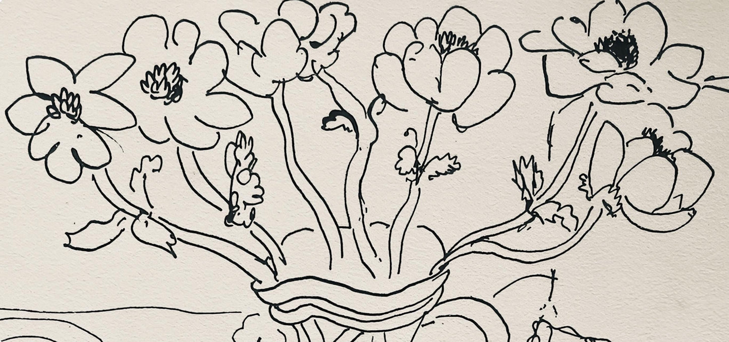 Henri Matisse, Composition, Dessins De Matisse, Hommage N2, Lithograph