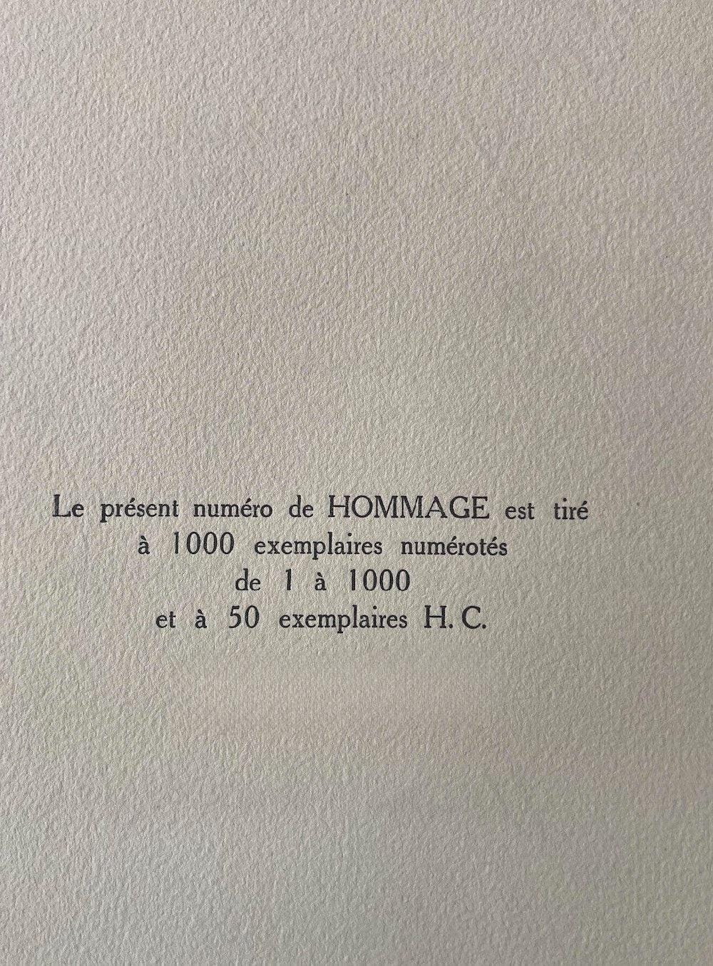 Marie Laurencin, Composition, Dessins De Matisse, Hommage N2, Lithograph