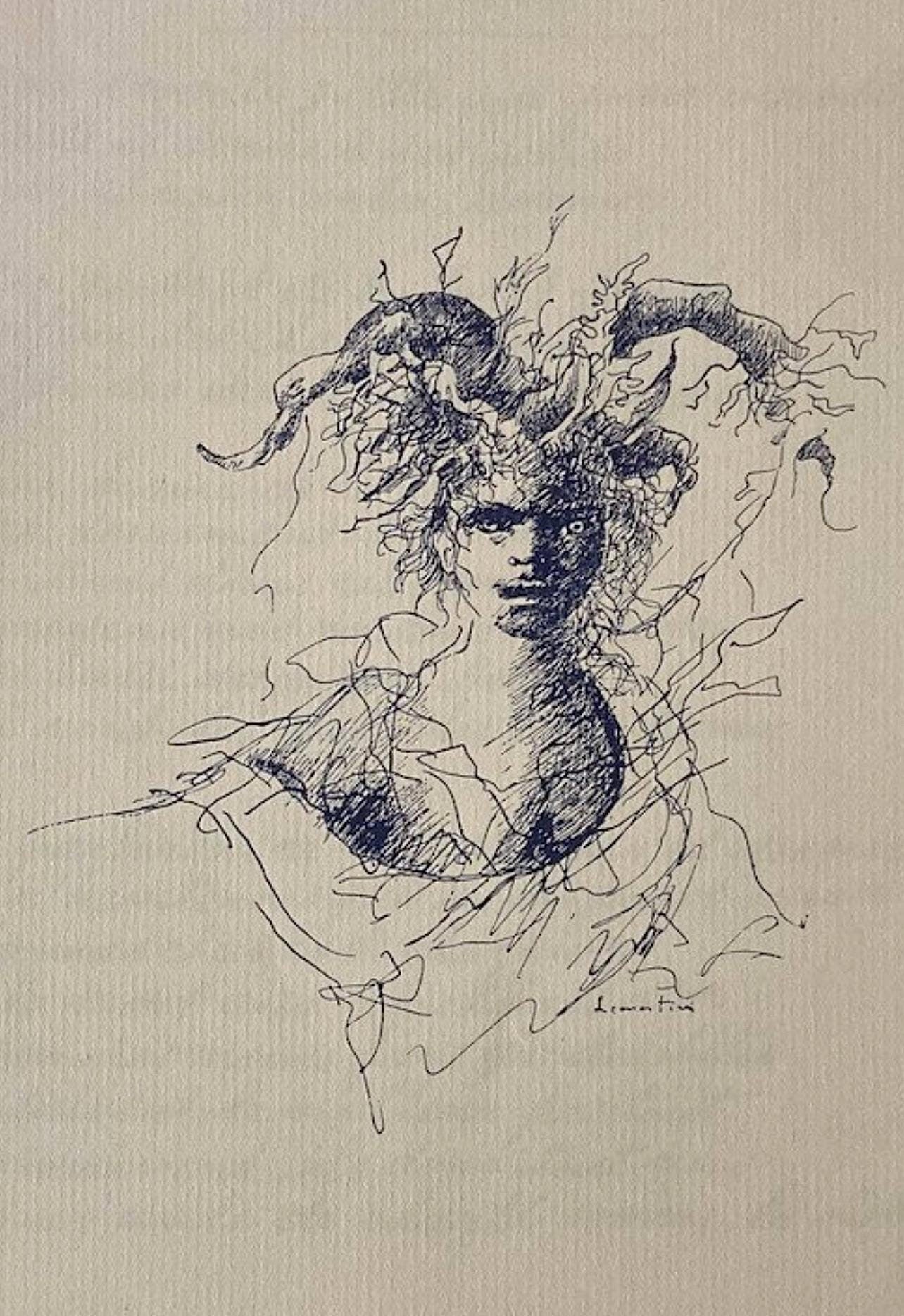 Marie Laurencin, Composition, Dessins De Matisse, Hommage N2, Lithograph