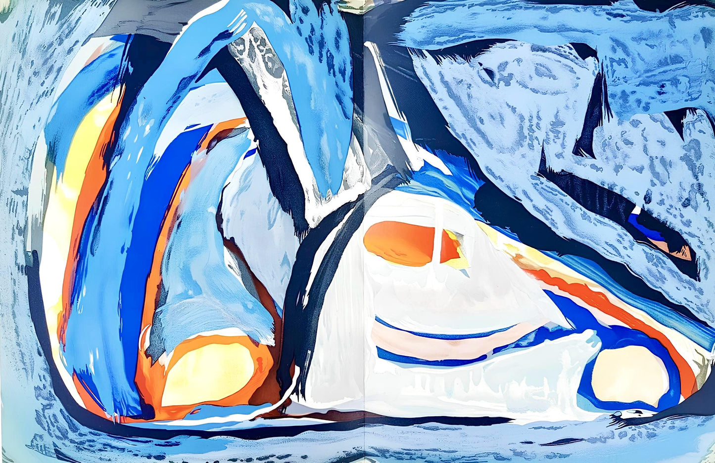 Geer Van Velde, Composition, Suites N1, Lithograph