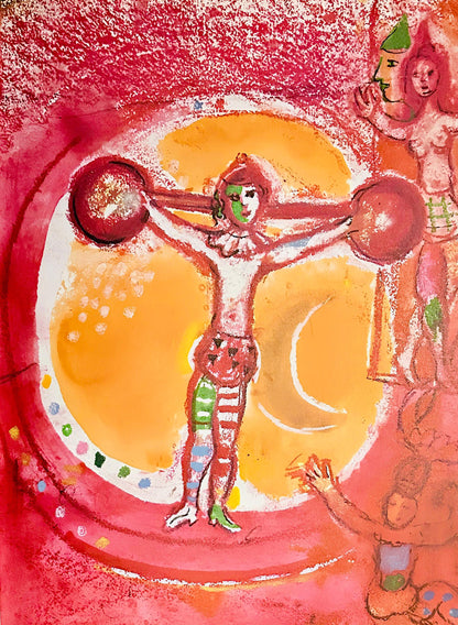 Marc Chagall, Composition, Le Cirque D'Izis, Avec Quatre Compositions Originales De Marc Chagall,