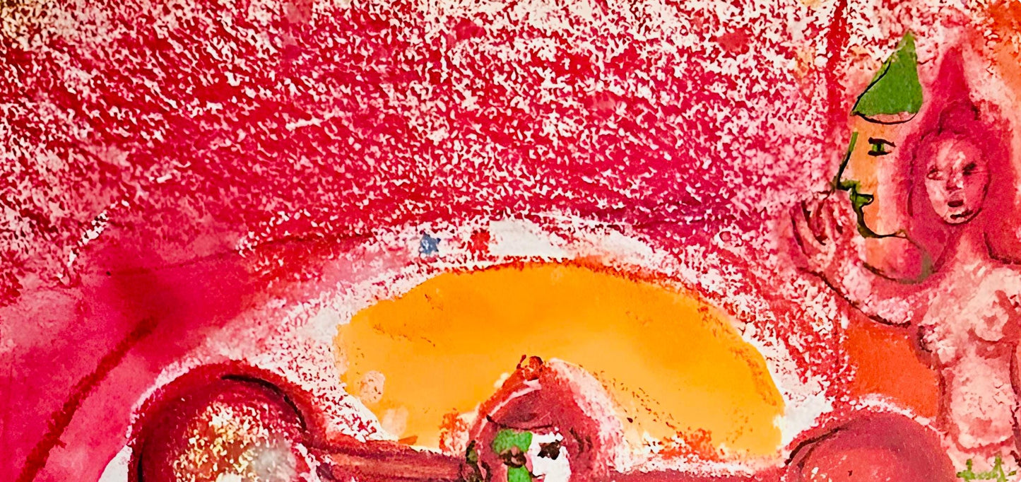 Marc Chagall, Composition, Le Cirque D'Izis, Avec Quatre Compositions Originales De Marc Chagall,