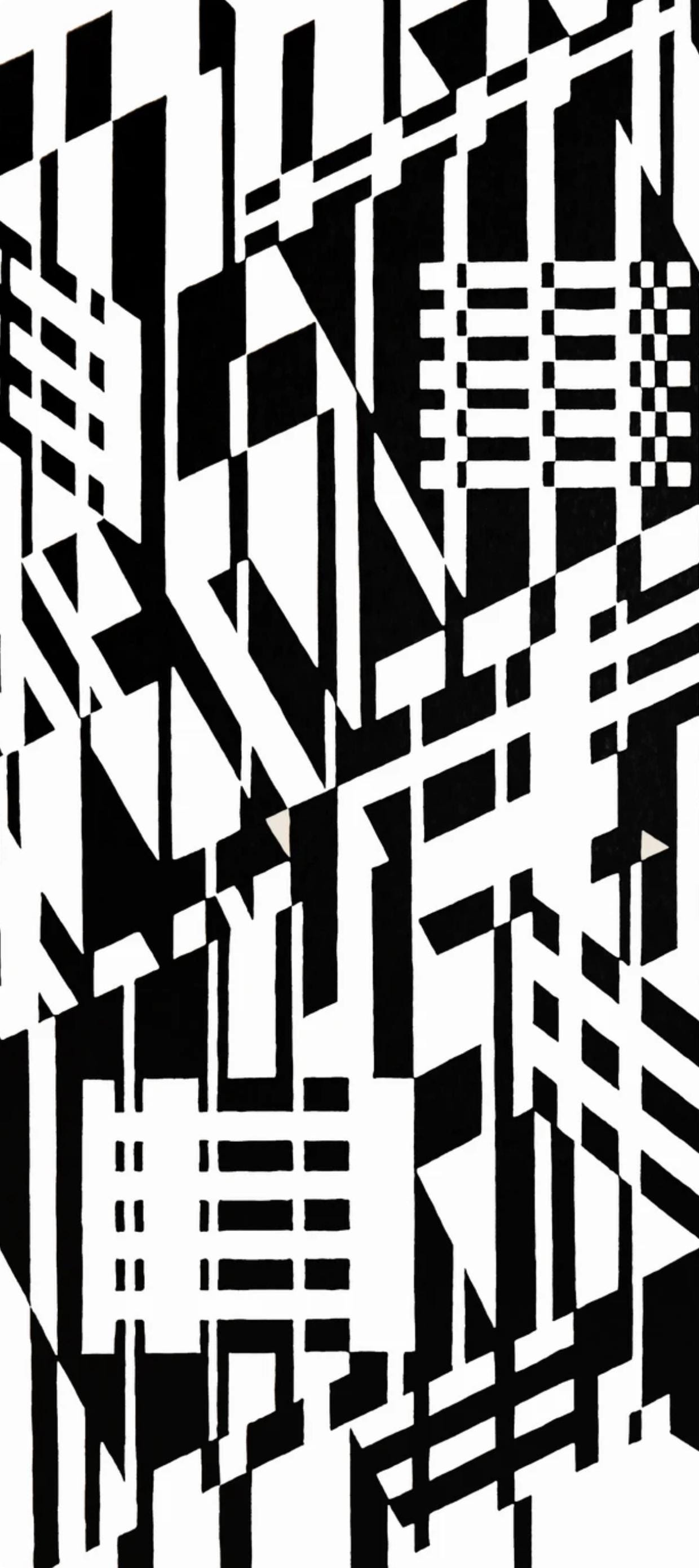 Victor Vasarely, Composition, Linaires, Hliogravure