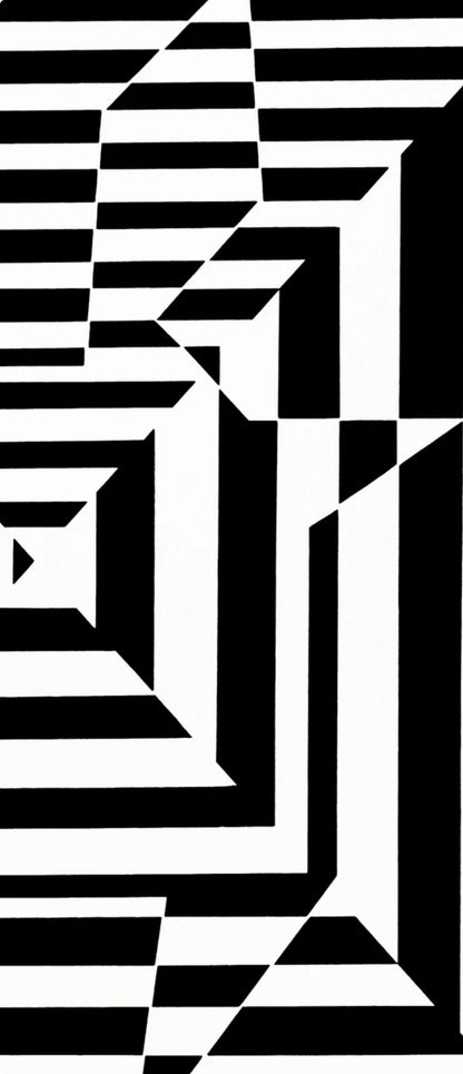 Victor Vasarely, Composition, Linaires, Hliogravure