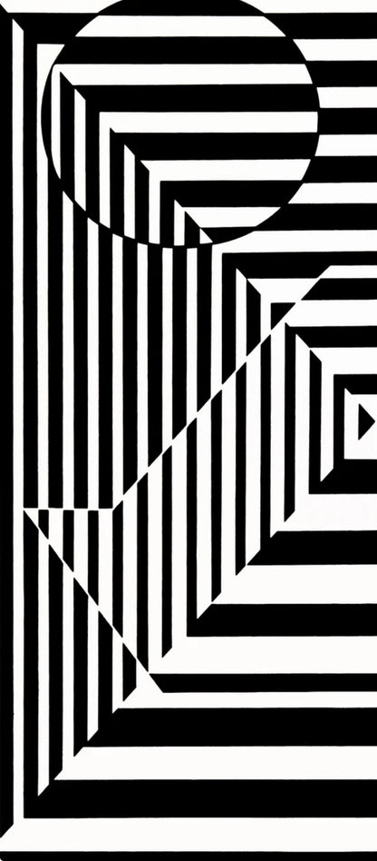 Victor Vasarely, Composition, Linaires, Hliogravure