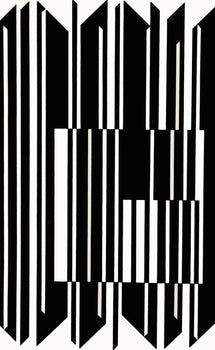 Victor Vasarely, Composition, Linaires, Hliogravure