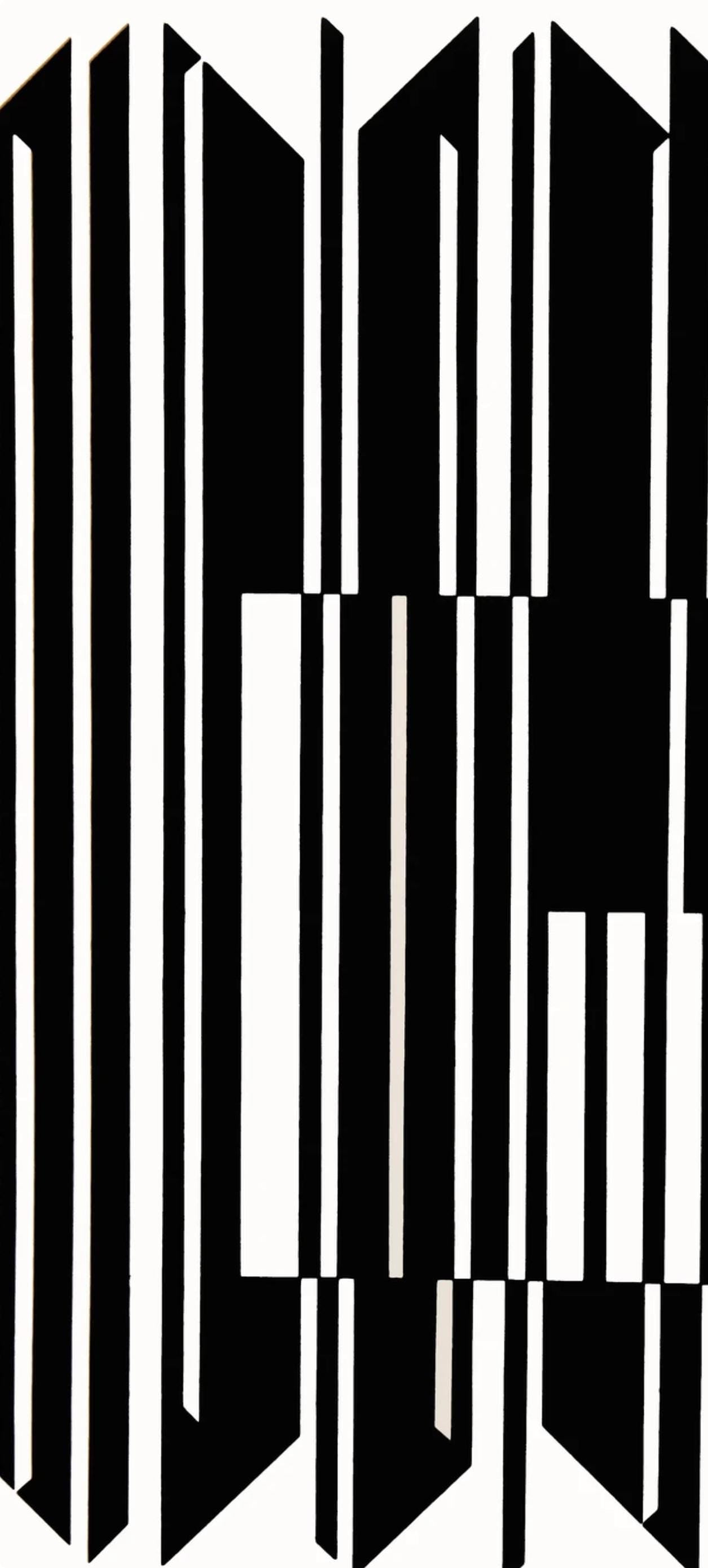 Victor Vasarely, Composition, Linaires, Hliogravure