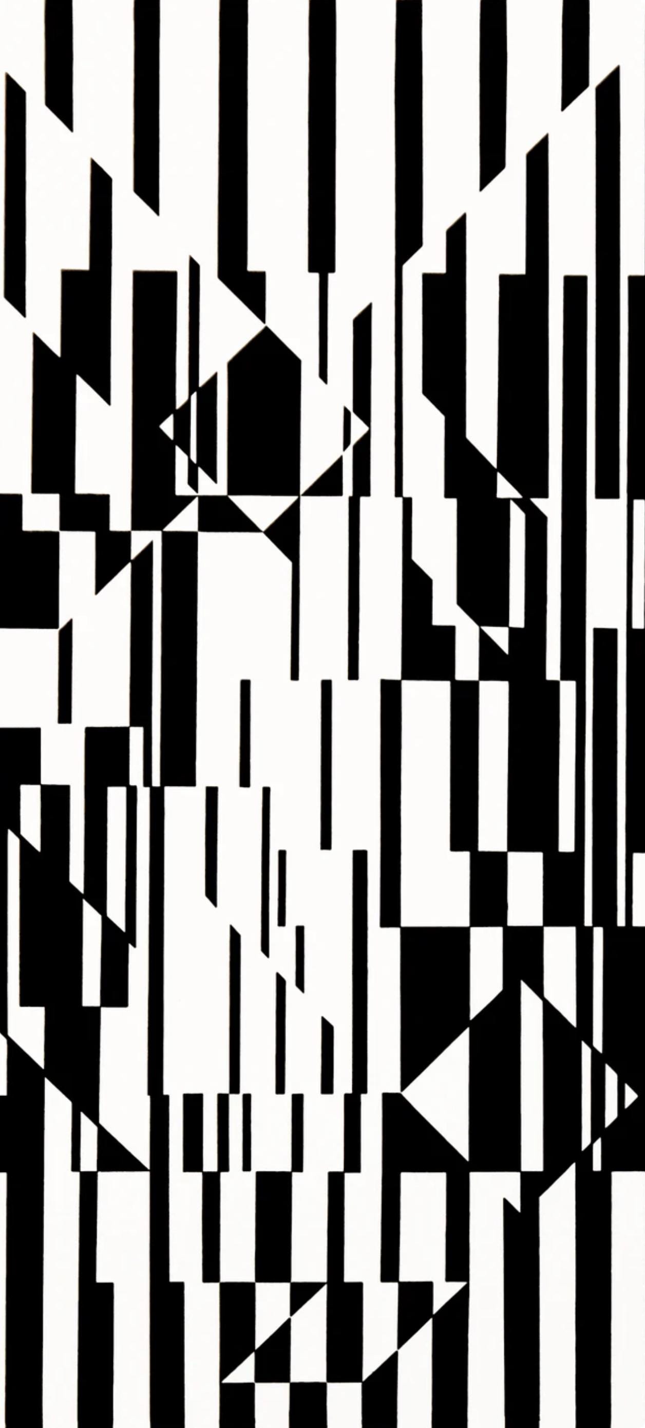 Victor Vasarely, Composition, Linaires, Hliogravure