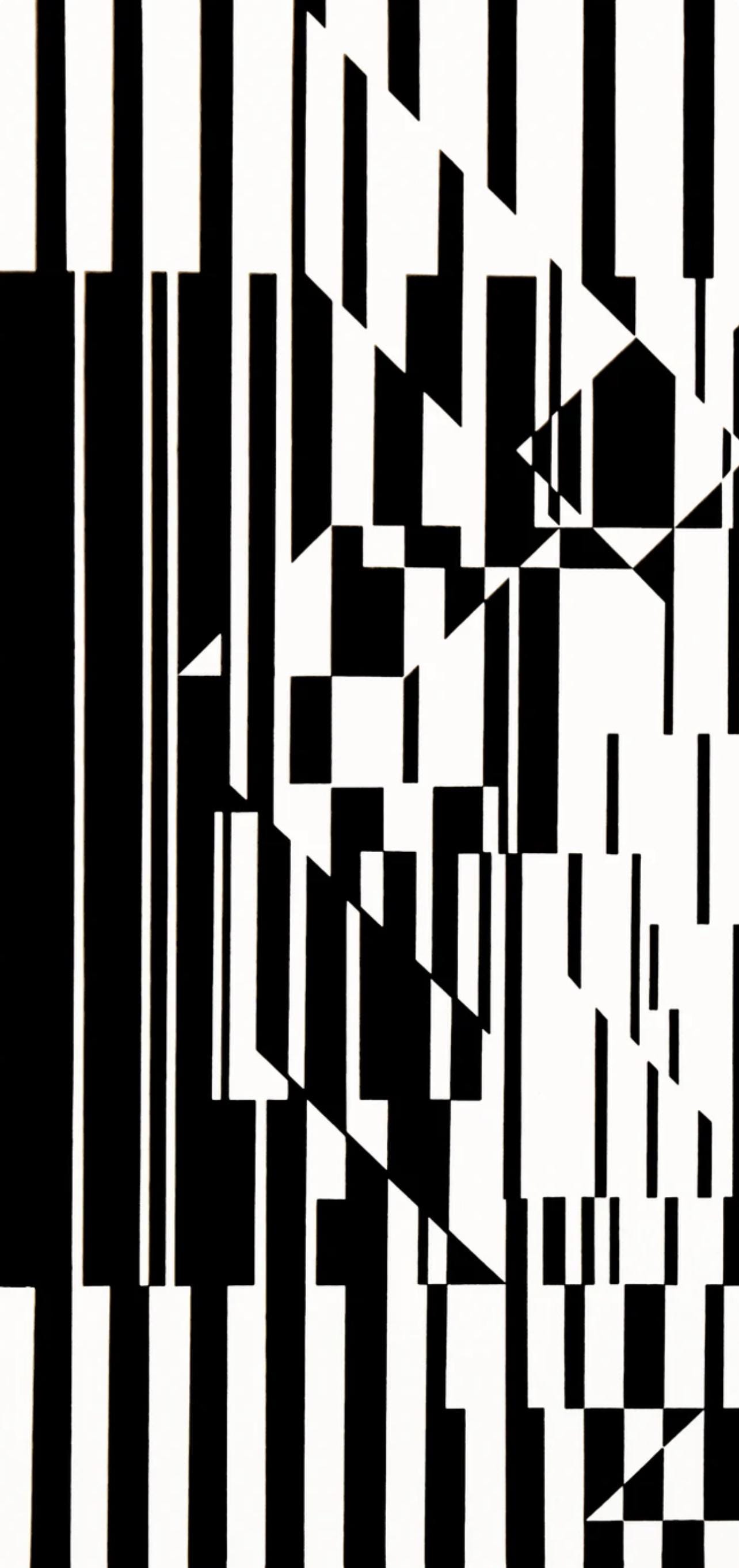 Victor Vasarely, Composition, Linaires, Hliogravure