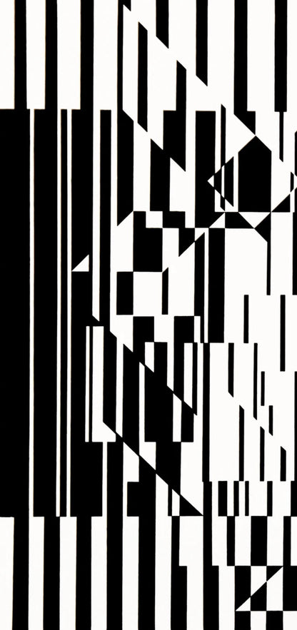 Victor Vasarely, Composition, Linaires, Hliogravure