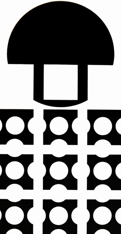 Victor Vasarely, Composition, Corpusculaires, Hliogravure