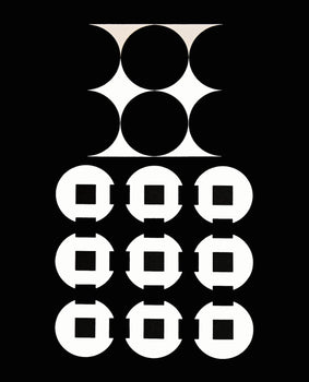Victor Vasarely, Composition, Corpusculaires, Hliogravure