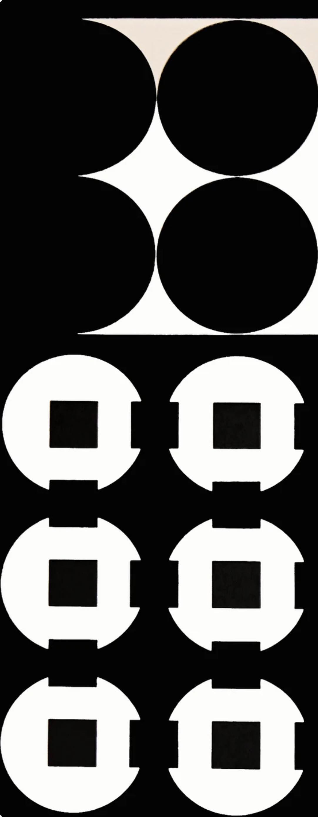Victor Vasarely, Composition, Corpusculaires, Hliogravure