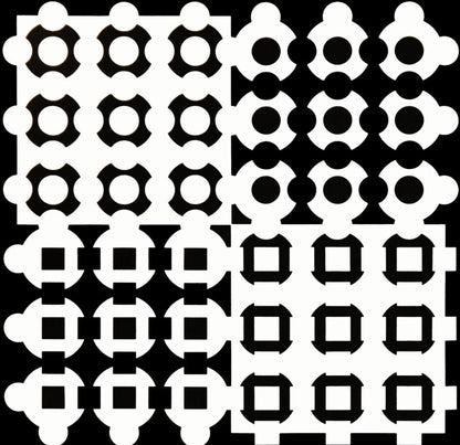 Victor Vasarely, Composition, Corpusculaires, Hliogravure