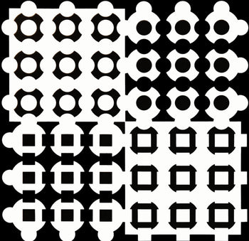Victor Vasarely, Composition, Corpusculaires, Hliogravure