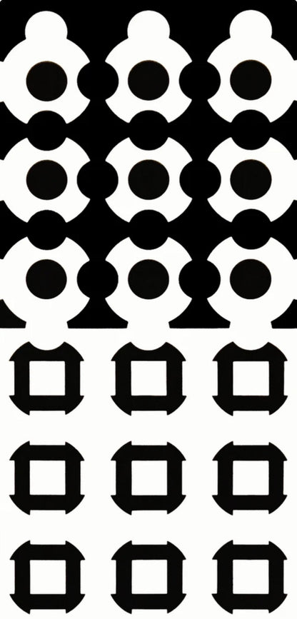 Victor Vasarely, Composition, Corpusculaires, Hliogravure