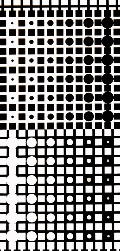 Victor Vasarely, Composition, Corpusculaires, Hliogravure