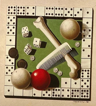 Victor Vasarely, Composition, Graphismes I, Hliogravure