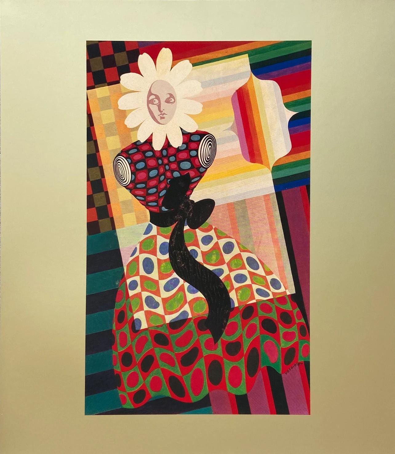 Victor Vasarely, Composition, Graphismes Ii, Hliogravure