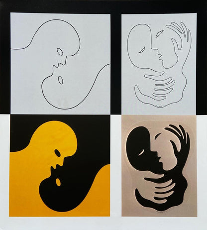 Victor Vasarely, Composition, Graphismes Iii, Hliogravure