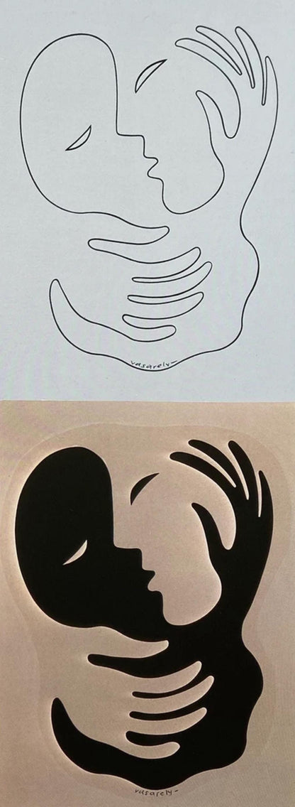 Victor Vasarely, Composition, Graphismes Iii, Hliogravure