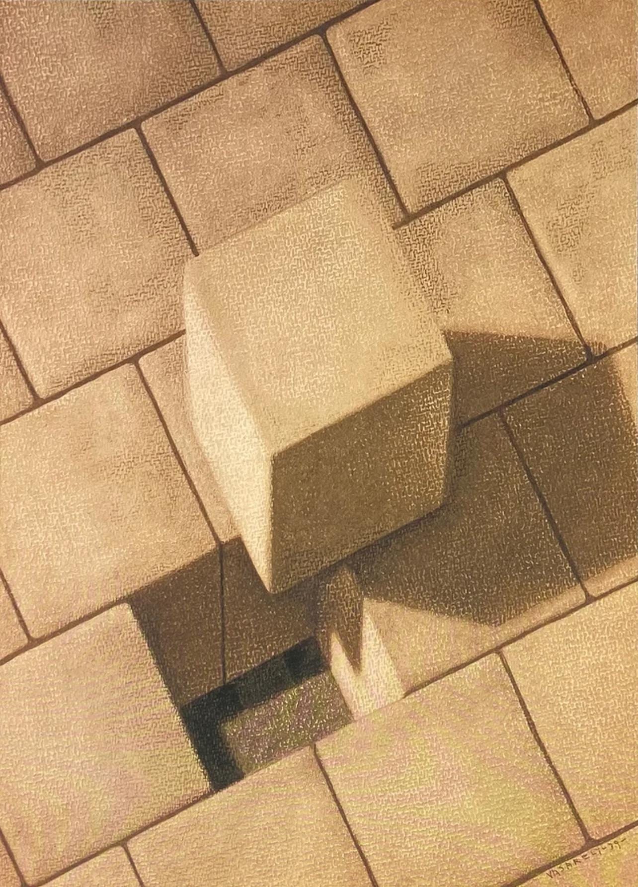 Victor Vasarely, Composition, Graphismes Iii, Hliogravure