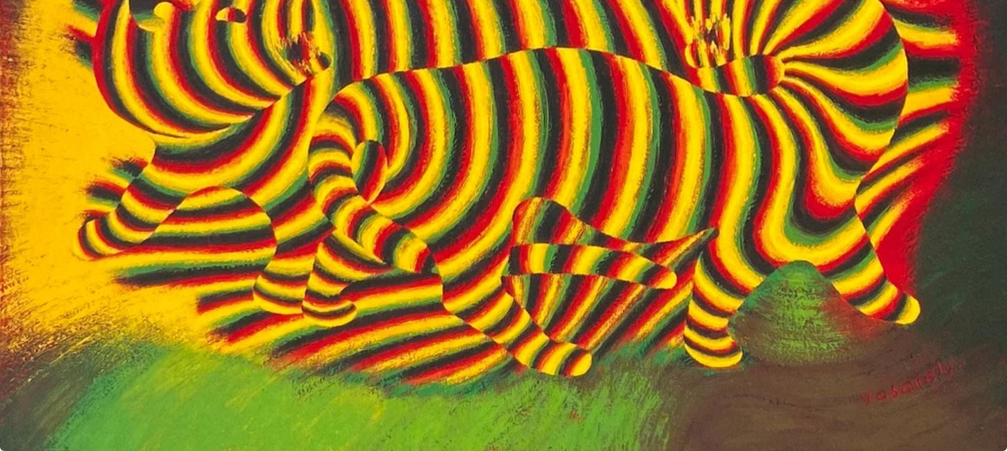 Victor Vasarely, Composition, Graphismes Iii, Hliogravure