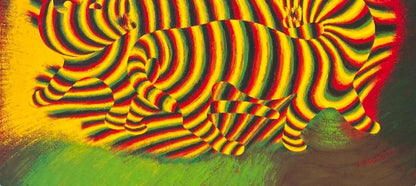 Victor Vasarely, Composition, Graphismes Iii, Hliogravure